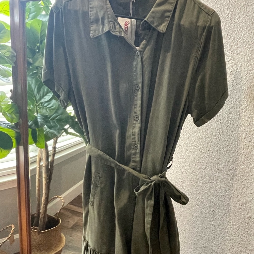 Nwt Hunter Green Dress